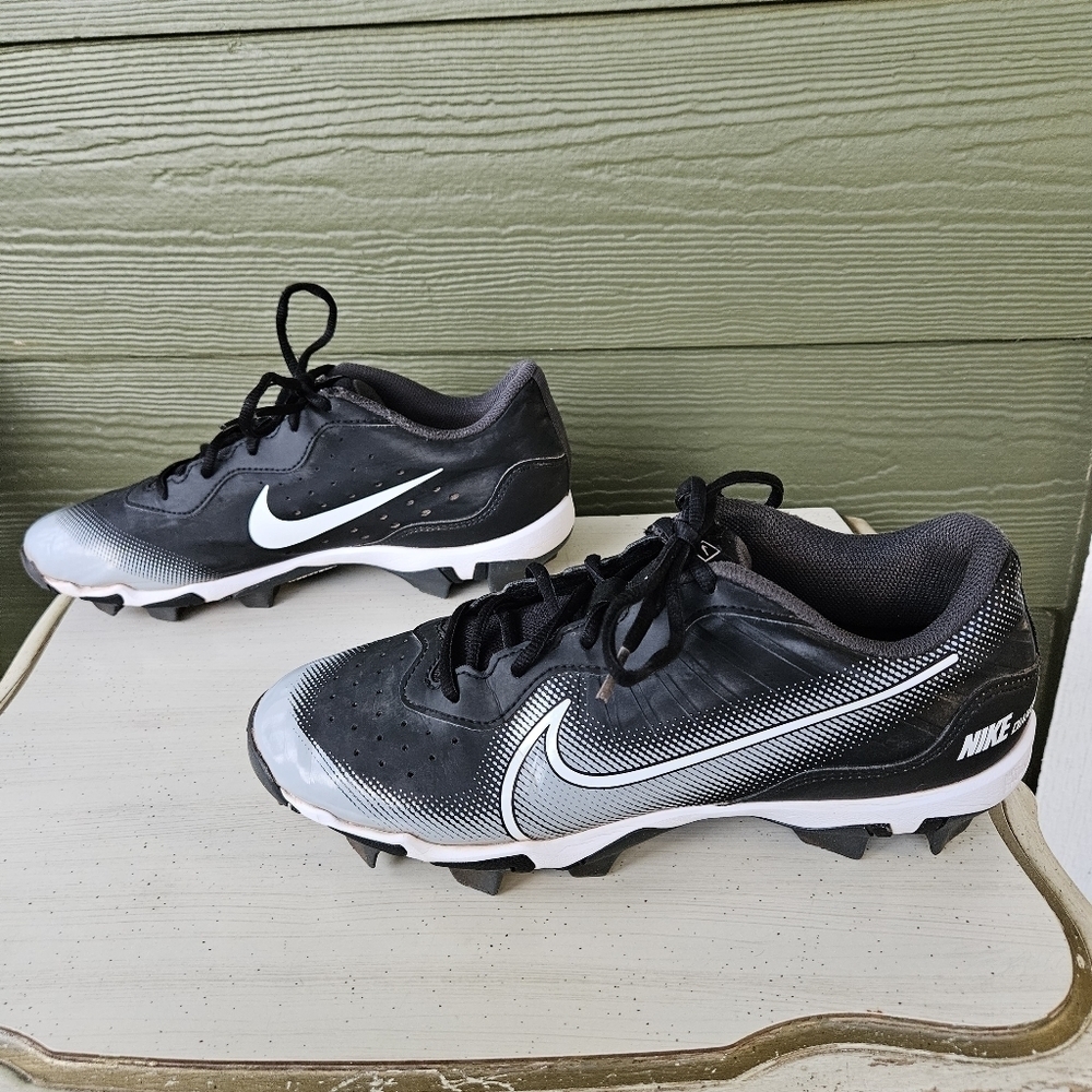 Nike Alpha Huarache Elite 4 Low DJ6524-011 Baseball Cleats Black Men’s Size 9.5 - Picture 11 of 16